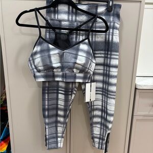 DKNY Sport Black and Gray Activewear